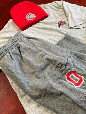 Y2K Ohio State Buckeyes Gameday Streetwear Fan Set (XLarge)